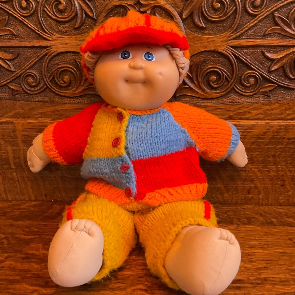 Cabbage Patch Family of three vintage cabbage patch dolls, A+++ - Picture 3 of 5